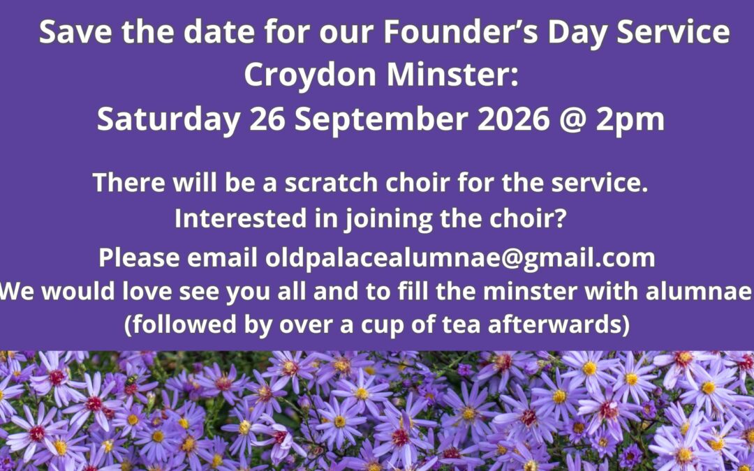 *SAVE THE DATE* – Founder’s Day 2026